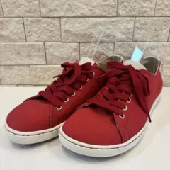 BIRKENSTOCK ビルケンシュトックキャンバススニーカー レッド 24.5のサムネイル