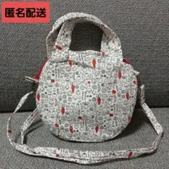 ハンドメイド　2wayバッグ　ショルダーバッグ　ハンドバッグ　野菜柄