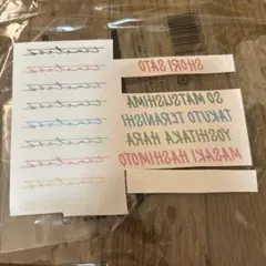 timelesz タトゥーシール