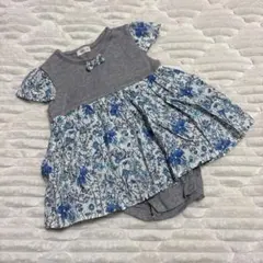 ships 花柄ワンピース 70