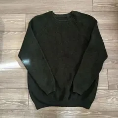 MUJI Labo ウールミドルゲージクルーネックセーター L-XL