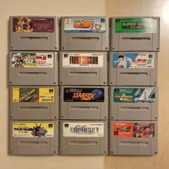 スーパーファミコン　カセット12本まとめ売り