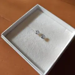 ジルコニア☆キラキラ一粒ピアス