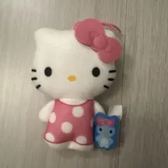 ハローキティ ぬいぐるみ ストラップ付き