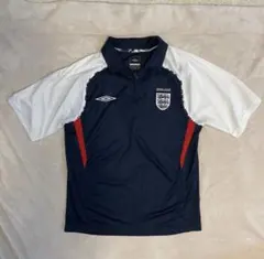 00s UMBRO ENGLAND Archive イングランド代表 ポロシャツ - メルカリ