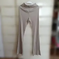 神戸レタスリブフレアパンツ Mトールのサムネイル