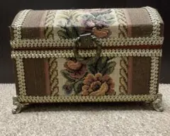 【ジャンク品】遺品　アクセサリーケース　ジュエリーケース　宝石箱　オルゴール