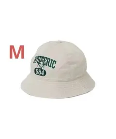 ヒステリックグラマー　バケットハット　アイボリー　ベージュ　L HYSTERIC GLAMOUR バケットハット ベージュ Mサイズ - メルカリ