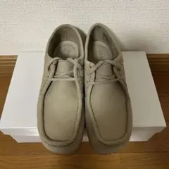 美品 Clarks モカシンブーツ