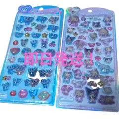 うるちゅるポップシール　日焼け　サンリオ　エンジェルブルー