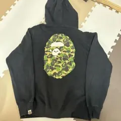 BAPE フルジップパーカー　a bathing ape 美品のサムネイル