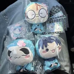 忍たま乱太郎フリューくじふんわり桜もちぴこの段　一年生セット　（箱付き）