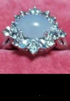 新品未使用アメジスト.シルバー925刻印ホールマーク入りサイズ18