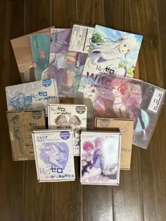 コミックアライブ付録セット　Re:ゼロから始める異世界生活　アクスタ　ポスター