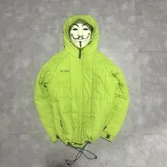 【超希少カラー❗️】極暖columbia キルティングダウン グリーン