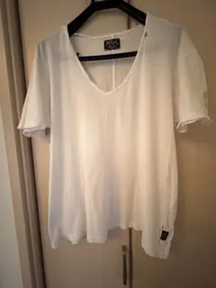 REPLAY ホワイト Vネック Tシャツのサムネイル