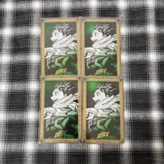 ヒロアカ　原画展 箔押しクリアカード 緑谷出久　僕のヒーローアカデミア　カード