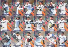 全18枚ベースコンプ 阪神タイガース 2025 Topps Finest NPB