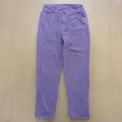 ペコクラブパープル デニムパンツ　L