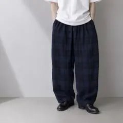 NAUTICA ノーティカ パジャマパンツ イージー チェック柄 刺繍 L