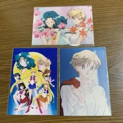 14.はるか　みちる　生写真　3枚セット　美少女戦士セーラームーンS