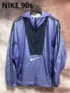 NIKE 90s アノラック パーカー XXL相当 パープル