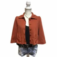 平成ギャル y2k グランジ vintageジャケット クロップド マクブリング