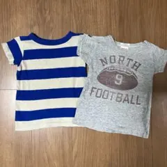 DENIM DUNGAREE Tシャツ 2枚セット 90cm 古着コーデにも！