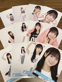大田美月 日向坂46 生写真 夏フェス ロゴTシャツ ひな誕祭 12種コンプ