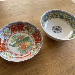 【used】大きめ盛り付け鉢　2種のサムネイル
