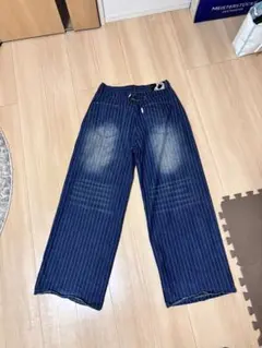 フラットヘッド GOOGIES ダメージ加工ブラックデニム W31 - メルカリ