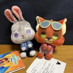 【プライズ】ズートピア2 ＆youマスコット ニック ジュディ
