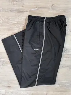 00s ナイキ ナイロンパンツ ブラック 古着