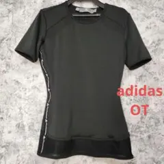 アディダス ステラマッカートニー 半袖　OT レディース ロゴ 黒