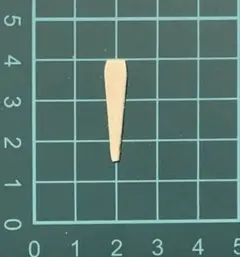 ♯173しゃく　お内裏様の笏　雛人形　持ち物　小道具　＊手作り