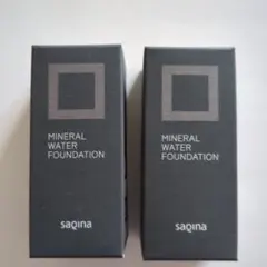 サキナミネラルウォーターファンデーションナ　チュラルオークル30ml2本のサムネイル