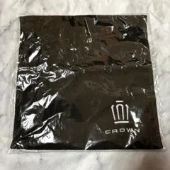 新品未開封　トヨタ　クラウン　CROWN タオルハンカチ 黒 　非売品　レア