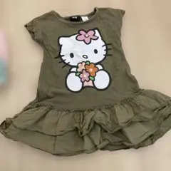 H&M ハローキティ ワンピース 1-2Y