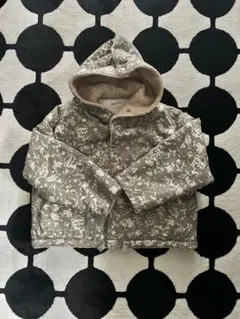 MOUN TEN.リバーシブルボアリーフカモ柄アウターコートジャケット125