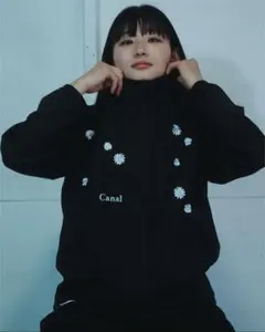n様　花刺繍のライトジャケット　M