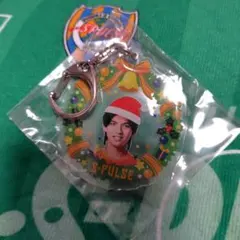 清水エスパルス☆70　高木選手☆ガチャ☆クリスマスキーホルダー