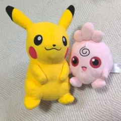 ポケモン ぬいぐるみ ピカチュウププリン 2個セット