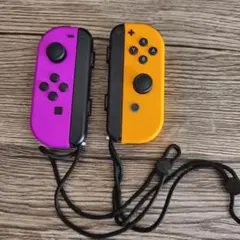 Joy-Conコントローラー 紫とオレンジ
