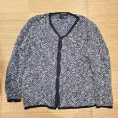 ～2026年スタート〜 KINO ニットカーディガン ネイビー系