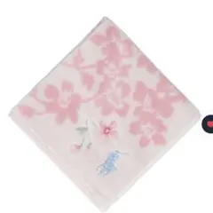 桜柄　花柄　ハンカチ ピンク　ポロラルフローレンのサムネイル