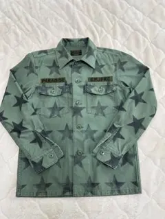 WACKO MARIA 伊勢丹限定　STAR MILITARY SHIRT S