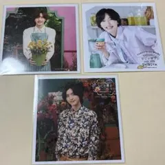 渋谷店限定★なにわ男子 ましかくフォト★道枝くん3枚セット