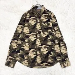 VOLCOM 迷彩 長袖シャツ カモフラ Mサイズのサムネイル