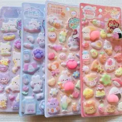【新品】　クーリア　おしりシール　４点セット　まとめ売り　Ｑ－ＬＩＡ　立体シール