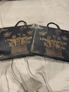 LOUIS VUITTON ルイ　ヴィトン　クリスマス限定　ショッパー　美品